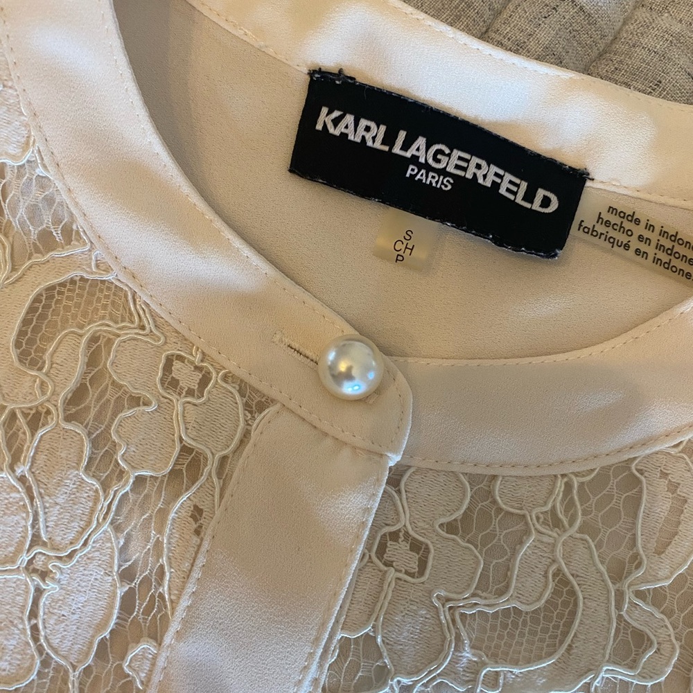 Karl Lagerfeld Lace blouse